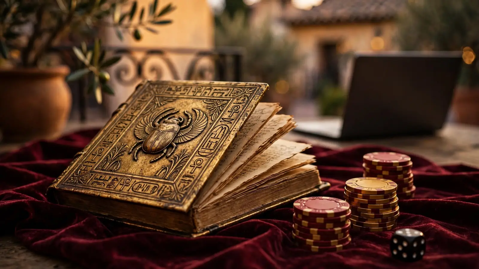 Book of Dead online: cómo funciona la tragaperras